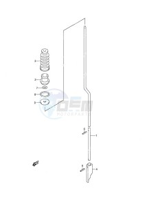 DF 6 drawing Shift Rod