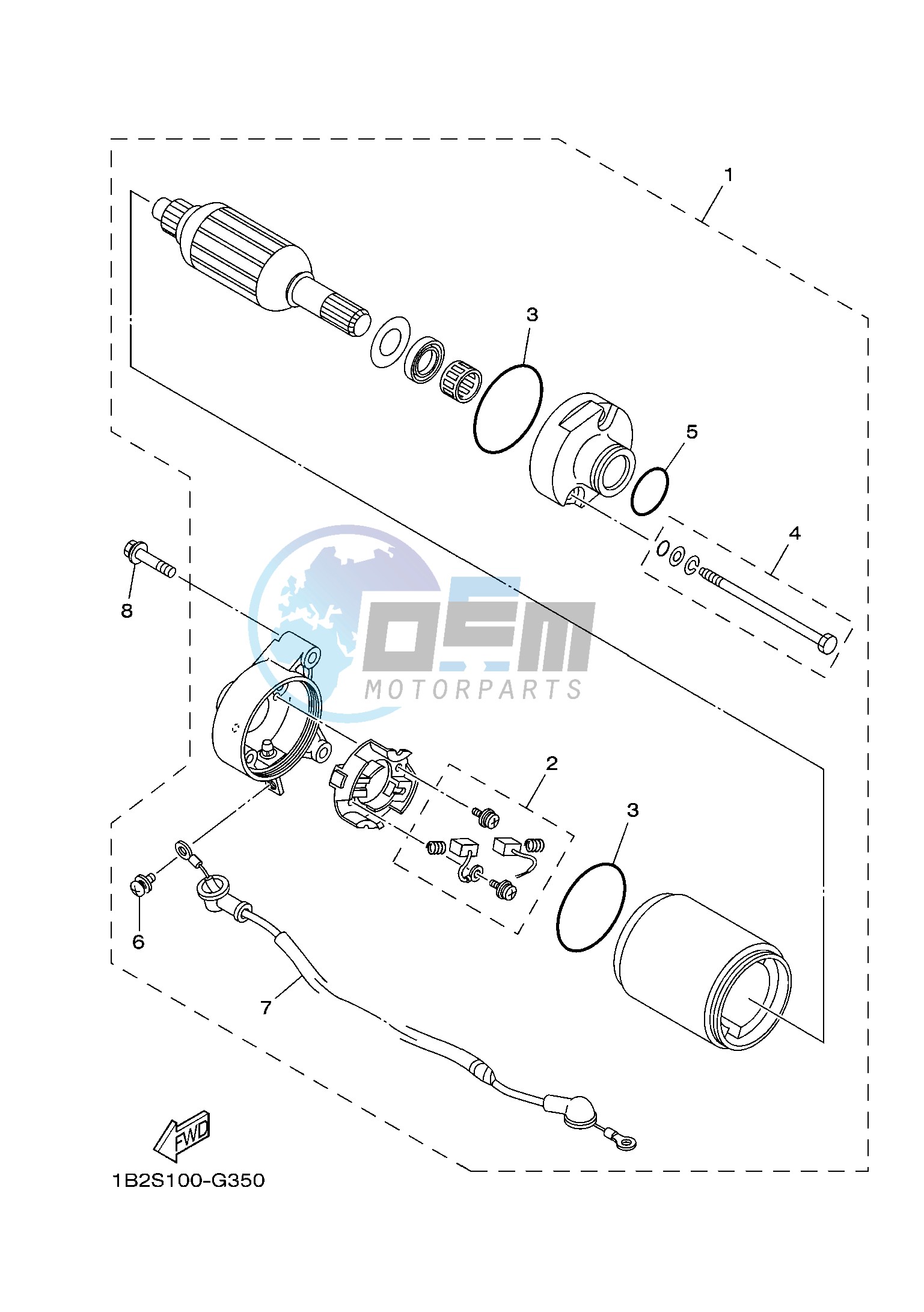 STARTING MOTOR