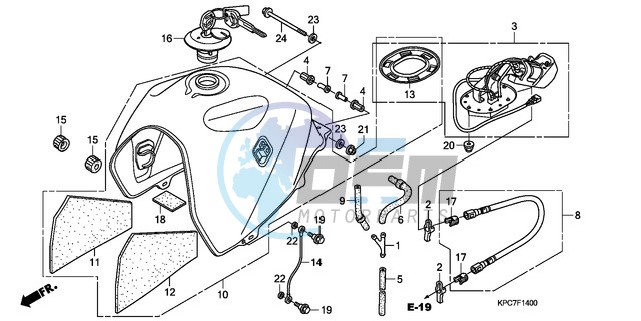 FUEL TANK/FUEL PUMP