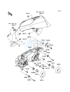 ER-6f EX650C9F GB XX (EU ME A(FRICA) drawing Headlight(s)