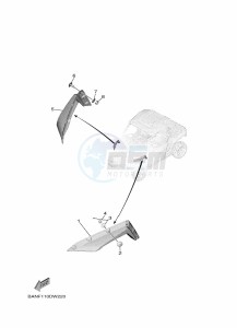 YXE850EN YX85EPAN (BANP) drawing FENDER