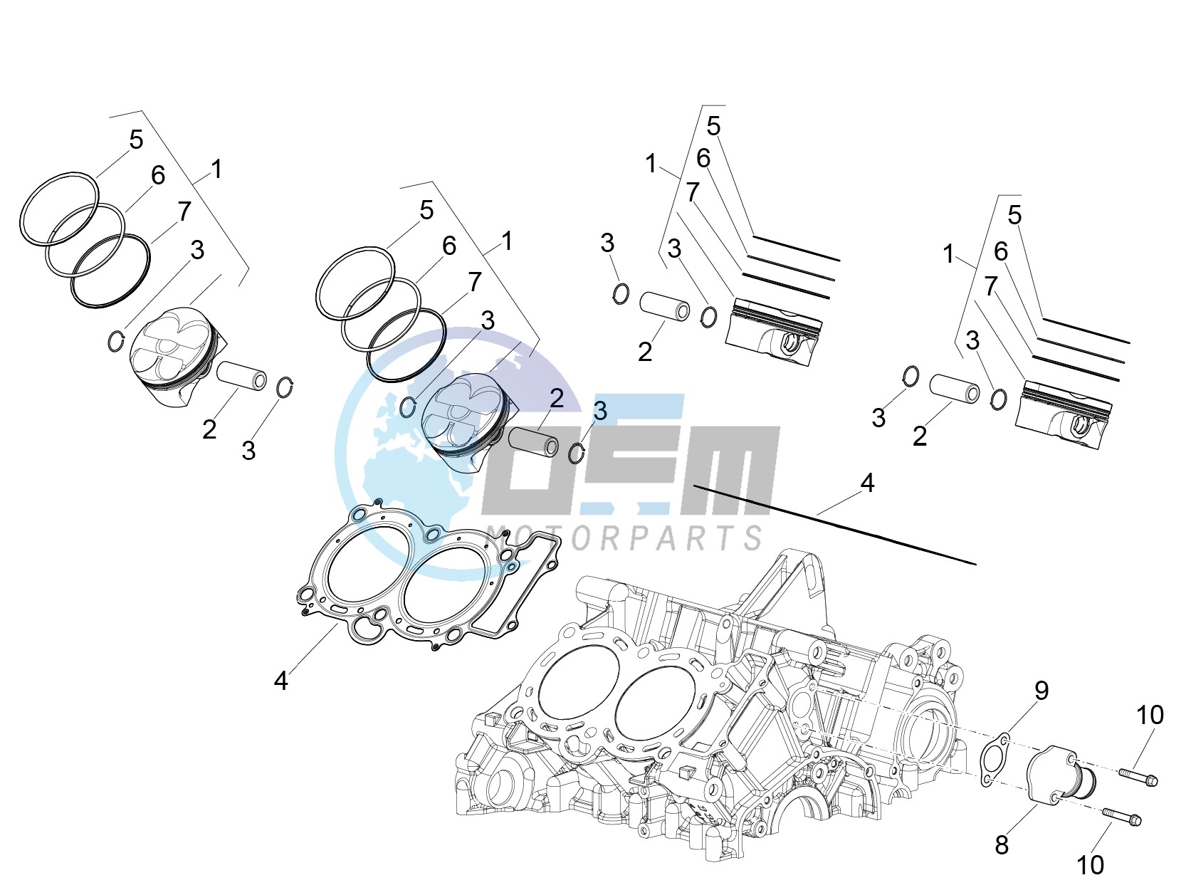 Cylinder - Piston