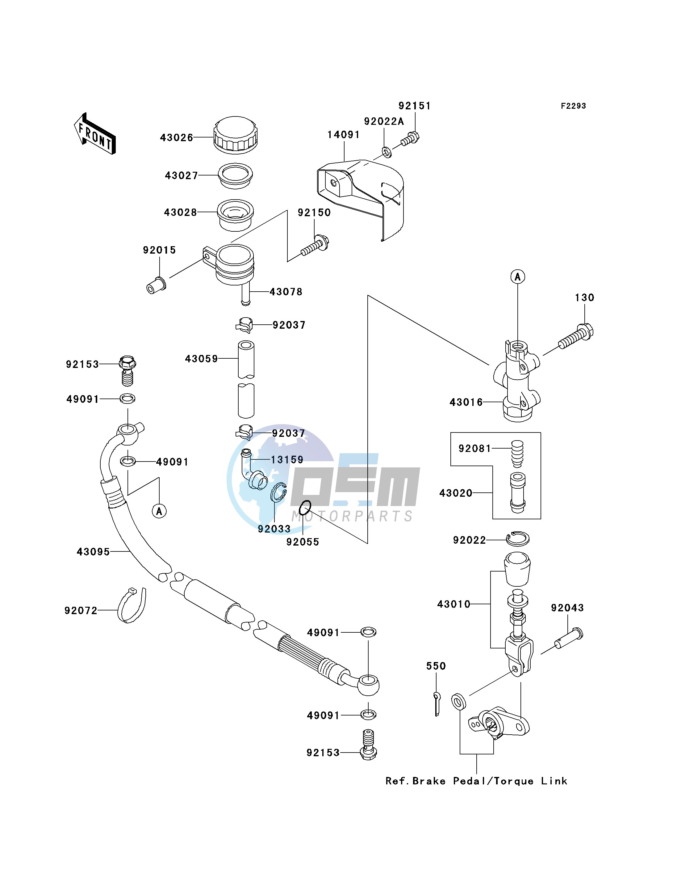 REAR MASTER CYLINDER