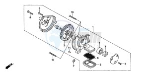 CMX250C REBEL drawing OIL PUMP