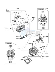 VN1700_CLASSIC_ABS VN1700FEF GB XX (EU ME A(FRICA) drawing Cylinder Head