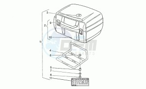 V 10 1000 Centauro Centauro drawing Top box - support