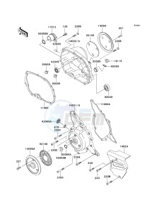 AN 110 C (C6-C7) drawing ENGINE COVER-- S- -