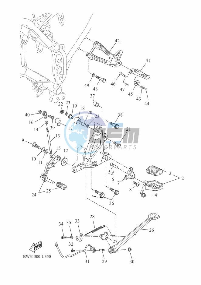 STAND & FOOTREST