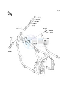 VN 800 C [VULCAN 800 DRIFTER] (C1 CAN ONLY-C2) [VULCAN 800 DRIFTER] drawing FRAME