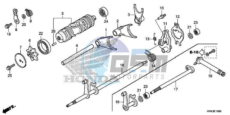 GEARSHIFT FORK