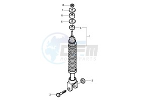 NRG POWER DD 50 drawing Rear Shock absorber