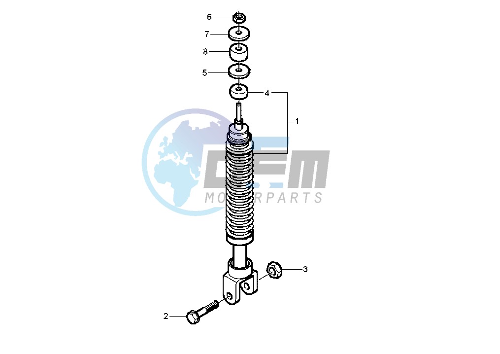 Rear Shock absorber