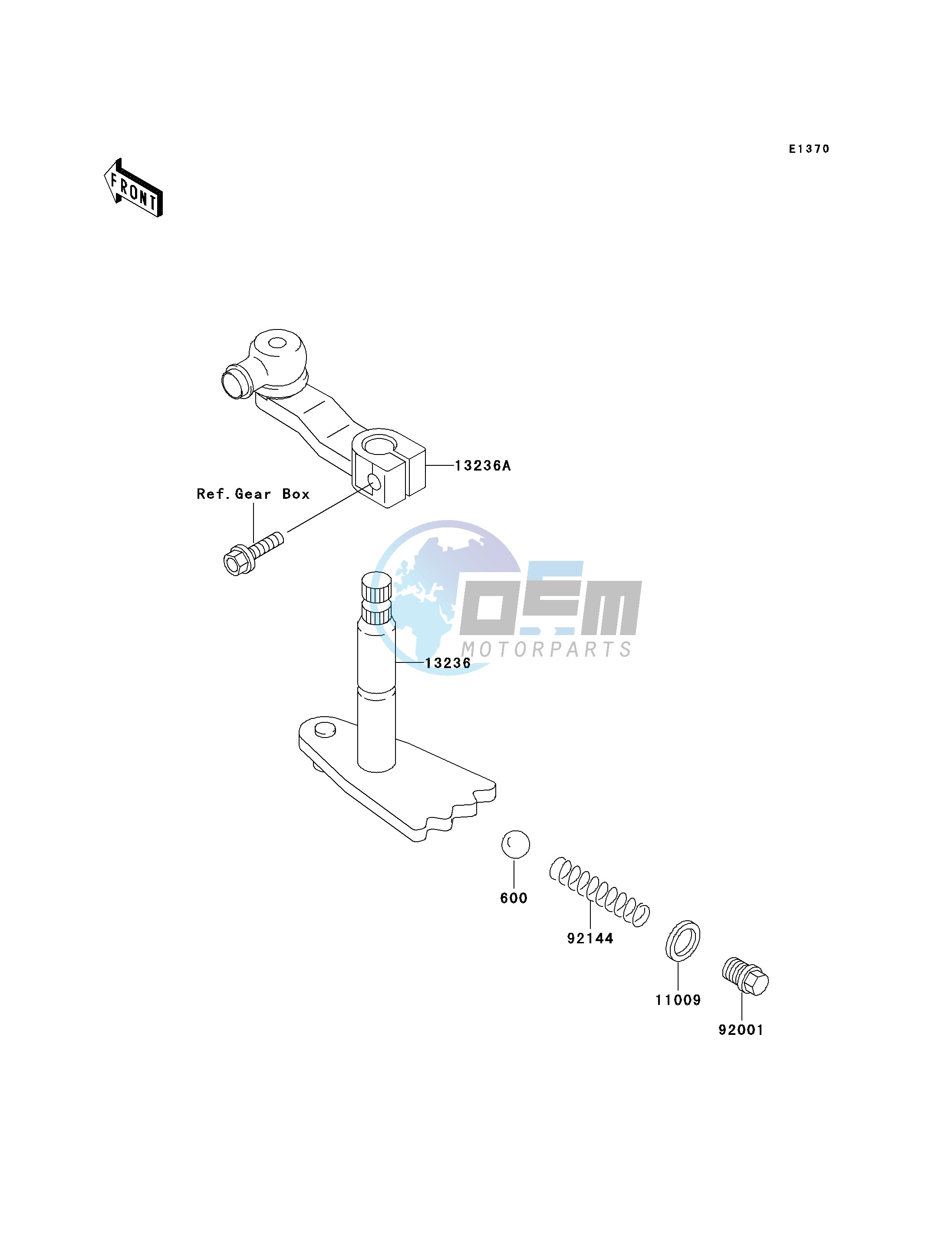 GEAR CHANGE MECHANISM