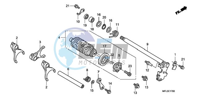 GEARSHIFT DRUM