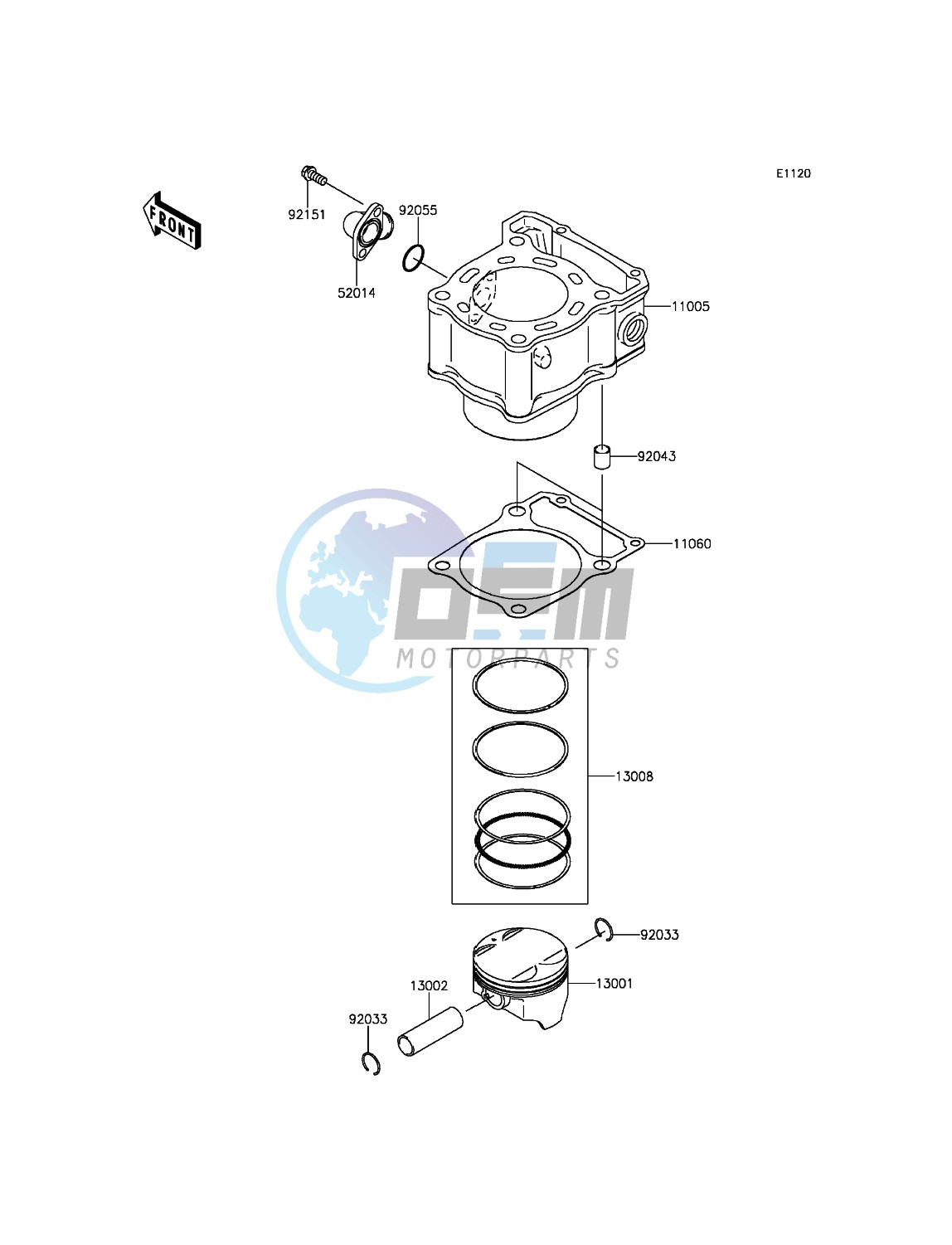 Cylinder/Piston(s)