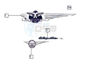 CLASSIC_25-45kmh_K2-K6 50 K2-K6 drawing Decals