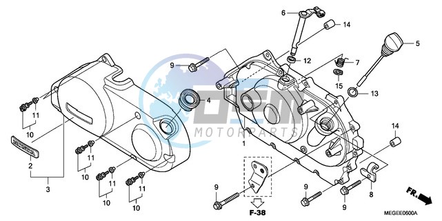 RIGHT CRANKCASE COVER