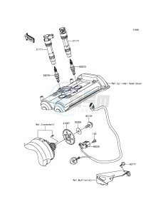 VERSYS 650 ABS KLE650FGF XX (EU ME A(FRICA) drawing Ignition System