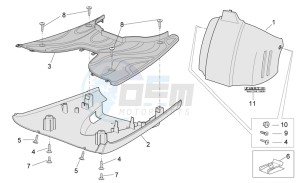 Scarabeo 100 4T e3 drawing Central body II