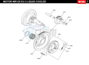 MARATHON-125-RED drawing STARTER CLUTCH  EURO3