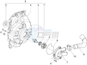 Beverly 125 drawing Cooler pump