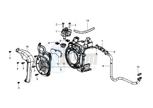 Liberty RST 200 drawing Secondary air system