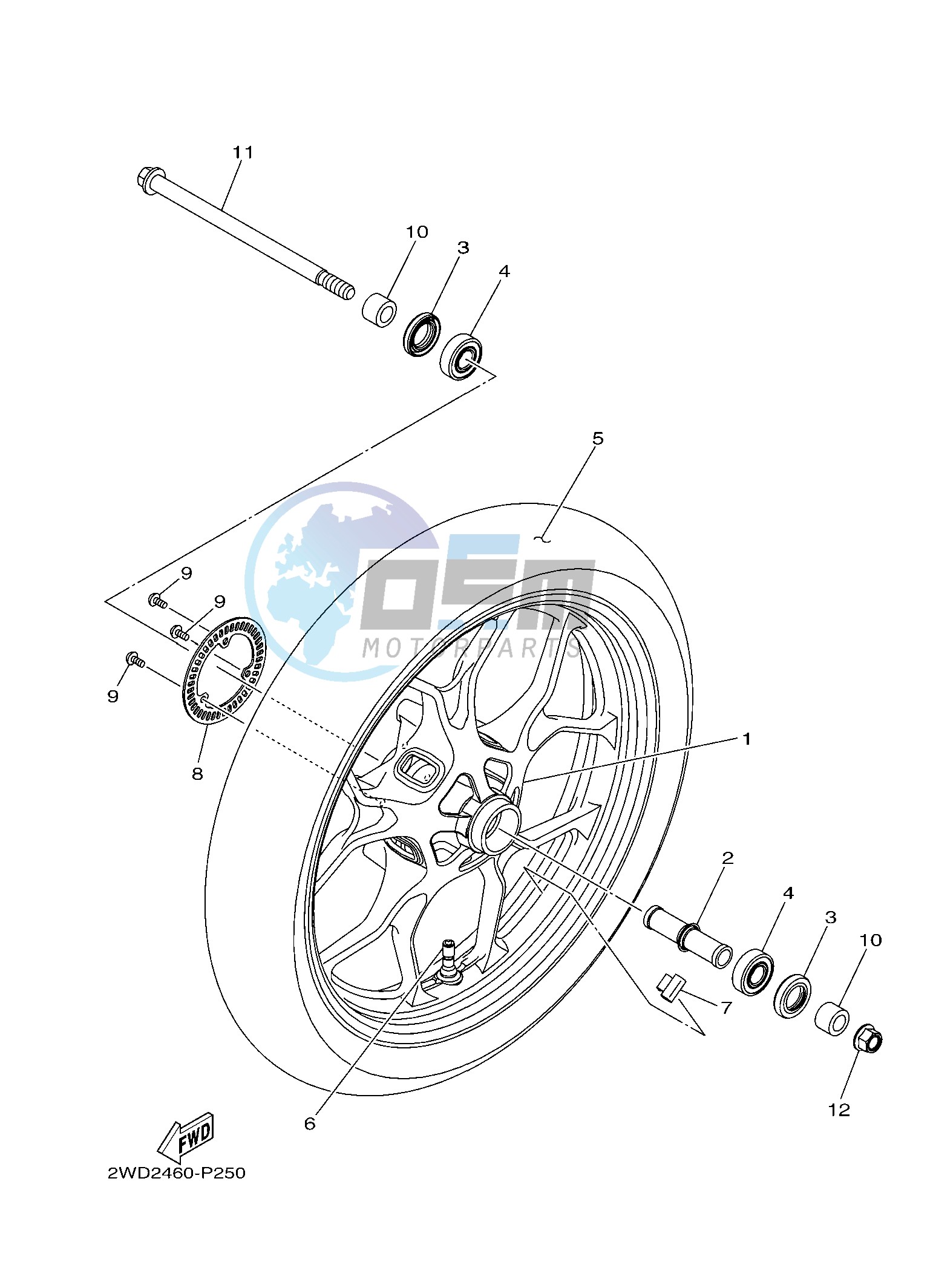 FRONT WHEEL