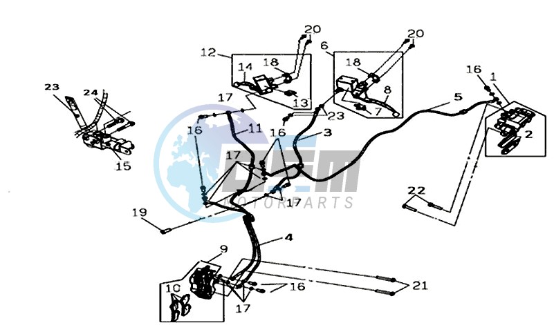 FR.-RR. BRAKE / JOYMAX Z 125 (LW12W1-EU) (L9-M0)