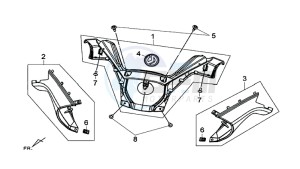 MAXSYM 600 I ABS EXECUTIVE (LX60A3-EU) (E4) (L7-M0) drawing UPPER HANDLE COVER