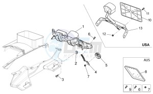 Stelvio 1200 8V STD - NTX drawing Rear body II