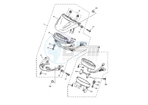 XV WARRIOR 1700 drawing METER