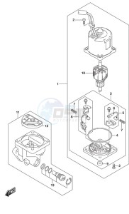 DF 200AP drawing PTT Motor