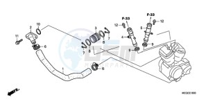 VT750CA9 Ireland - (EK / MME ST) drawing WATER PIPE