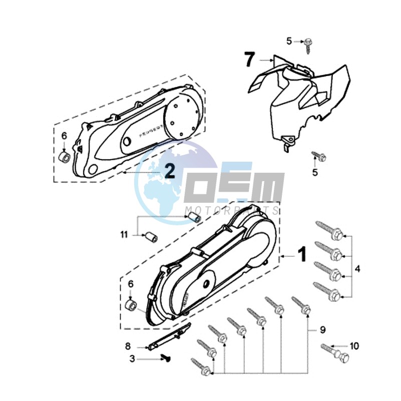 CRANKCASE COVER