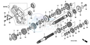 CBF1000T9 Ireland - (EK) drawing TRANSMISSION