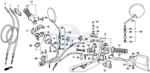 NX500 DOMINATOR drawing SWITCH/CABLE