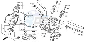 XL700VA drawing HANDLE PIPE/TOP BRIDGE