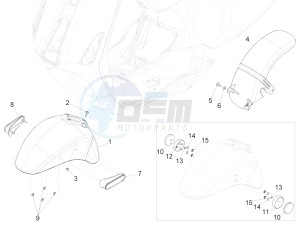 150 Sprint iGet 4T3V ie (APAC) (AU, EX, Jp, RI, TW) drawing Wheel huosing - Mudguard