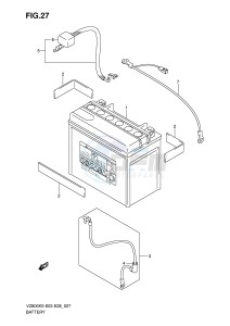 VZ800 (E3-E28) MARAUDER drawing BATTERY