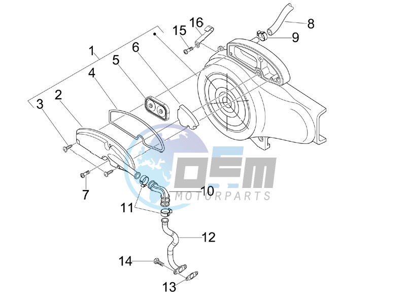 Secondary air box