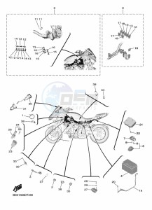 NIKEN GT MXT850D (B5B9) drawing ELECTRICAL 1