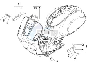 GTV 250 ie USA drawing Frame - bodywork