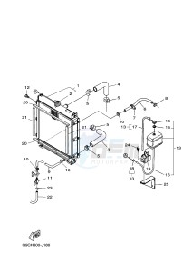 EDL18000STE (Q9CJ) drawing RADIATOR & HOSE