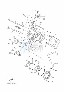 YFM450FWBD KODIAK 450 EPS (BHT4) drawing CYLINDER HEAD