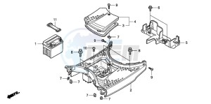 NVS503SH 502 drawing FLOOR STEP/BATTERY