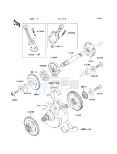 VN 1500 B [VULCAN 88 SE] (B1-B3) N8FA drawing CRANKSHAFT