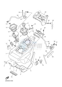 VMX17 VMAX17 1700 (2CEN) drawing FUEL TANK