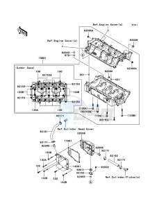 JET SKI STX-15F JT1500A6F FR drawing Crankcase