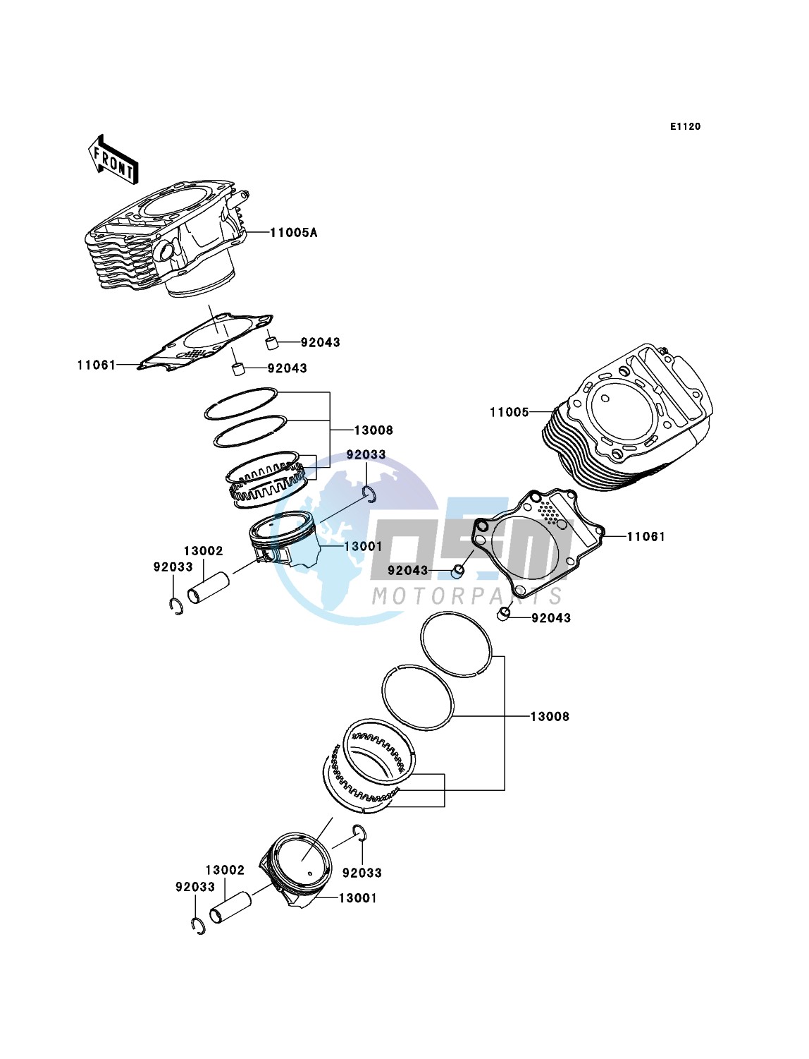 Cylinder/Piston(s)