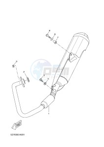 YZF-R125 R125 (5D78 5D78 5D78 5D78) drawing EXHAUST